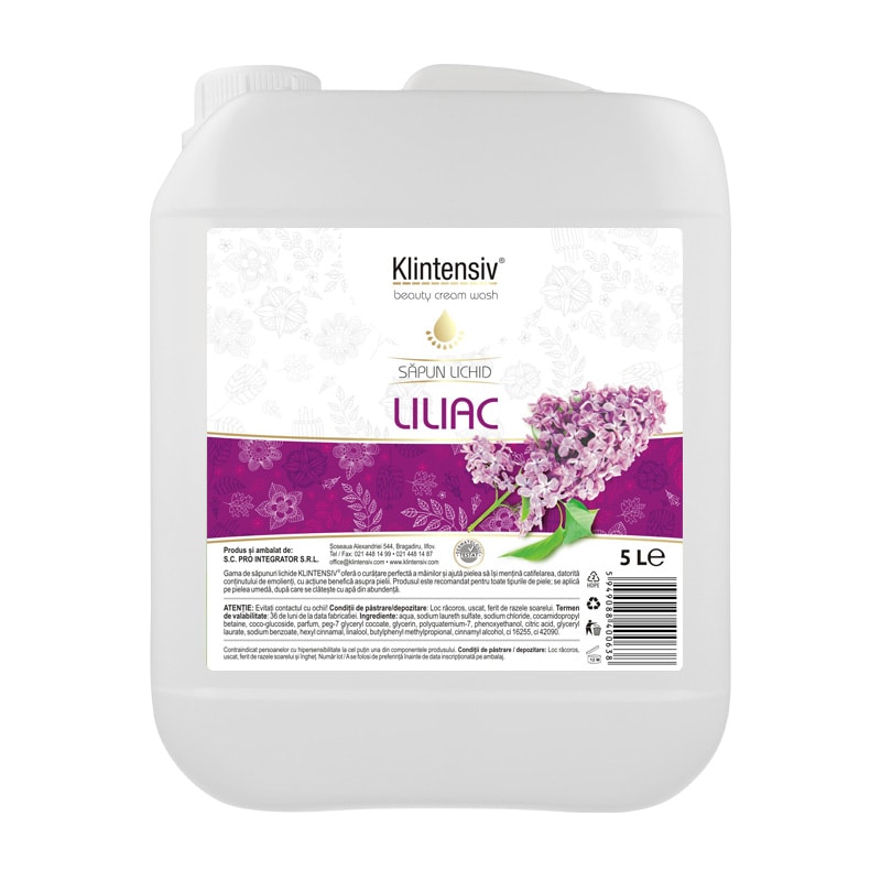 Klintensiv - Sapun lichid liliac, 5 litri