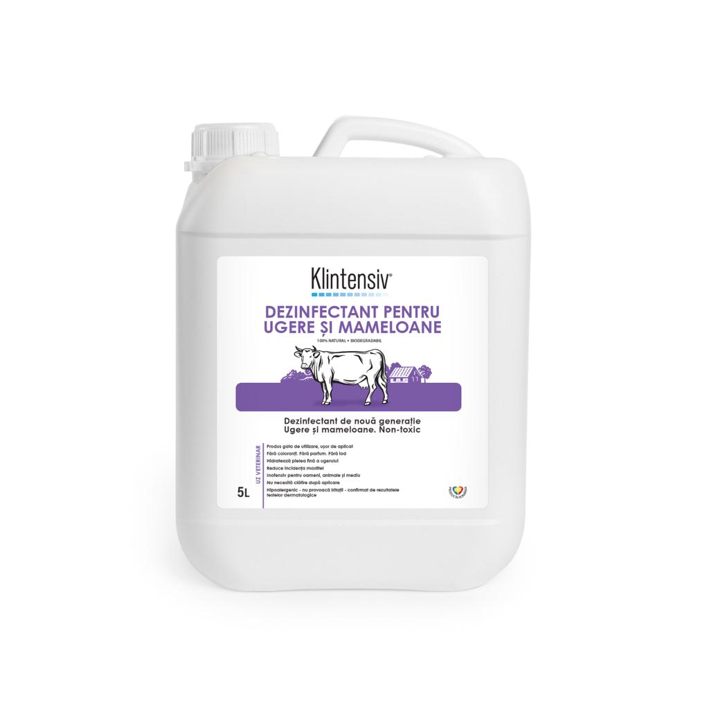 Klintensiv - dezinfectant pentru ugere & mameloane 5l non-toxic
