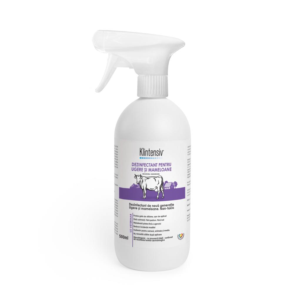 Klintensiv - dezinfectant pentru ugere & mameloane 500ml non-toxic