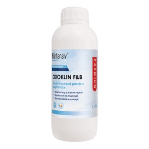 OXOKLIN F&B, dezinfectant PROFESIONAL pentru suprafete, 1 litru