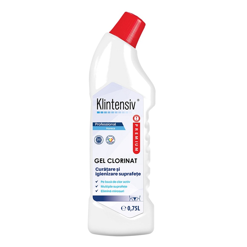 Klintensiv - Gel clorinat profesional, 750 ml