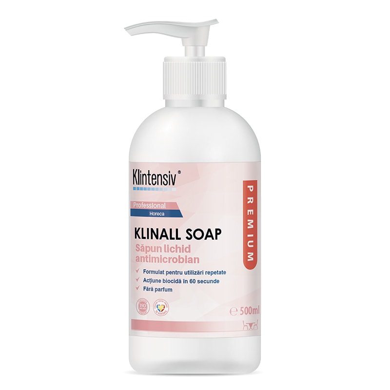KLINALL SOAP, săpun lichid PROFESIONAL antimicrobian, 500 ml