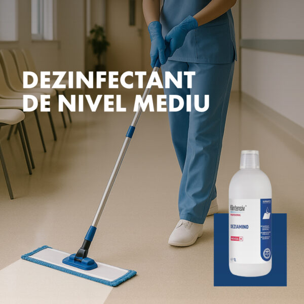 DEZIAMINO - Detergent dezinfectant concentrat, 1 Litru - Image 2