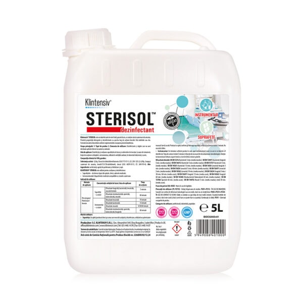 - STERISOL® - Dezinfectant de nivel inalt RTU, 5 litri