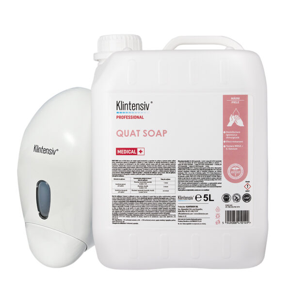 Pachet Promoțional Quat soap Klintensiv 5l + Dozator