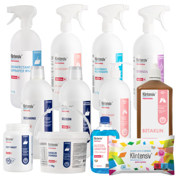 PACHETUL PRO CLEAN - curățare și dezinfectare pentru clinicile medicale